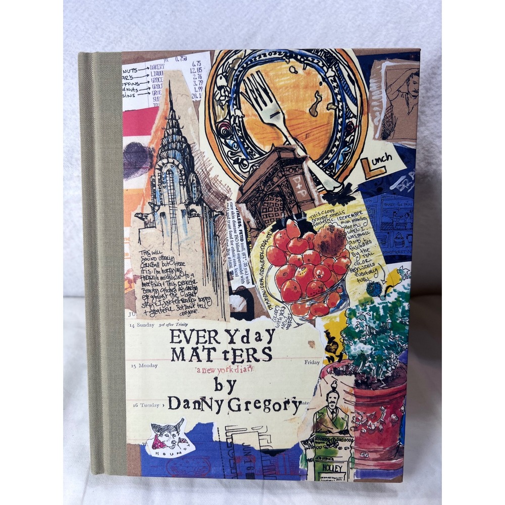 Everyday Matters A New York Diary Danny Gregory First Edition Hardcover Book